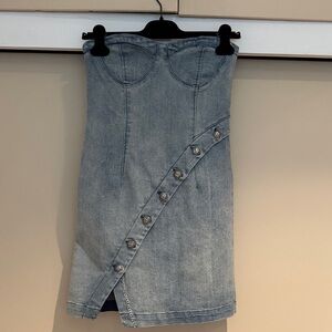 Denim dress